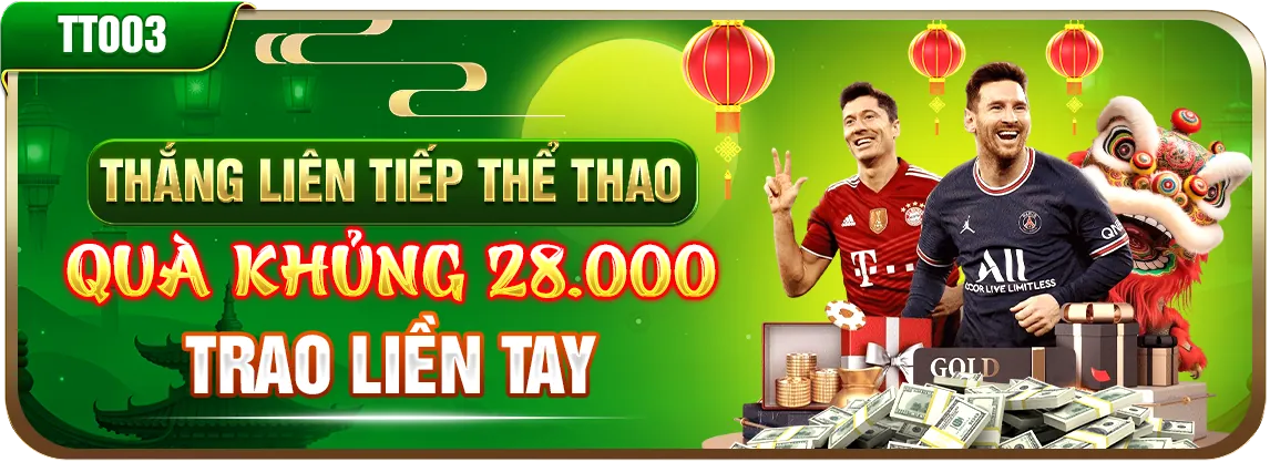 Banner chính các khuyến mãi mới nhất của ok9aa
